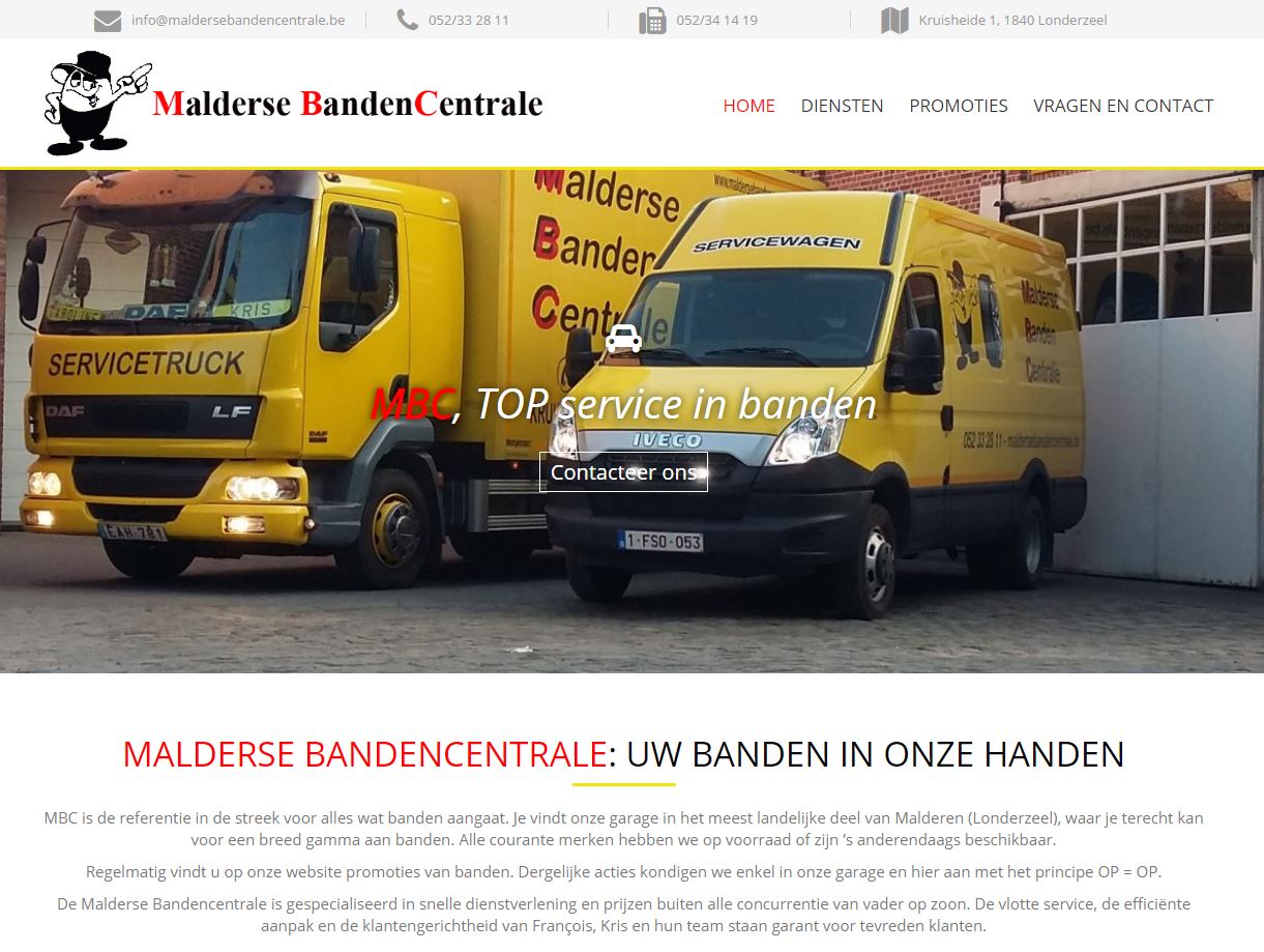 malderse bandencentrale website