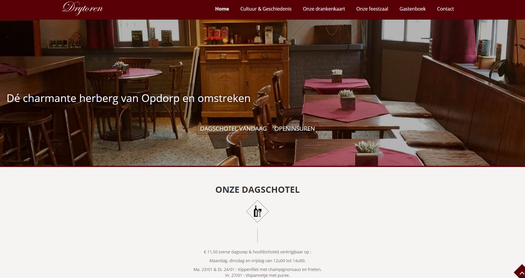 drytoren opdorp nieuwe website