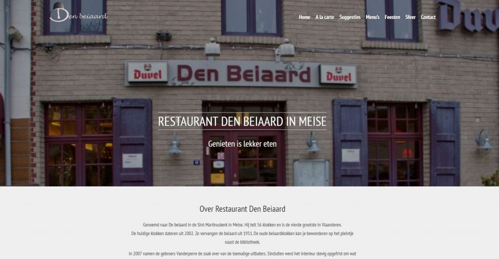 restaurant den beiaard meise