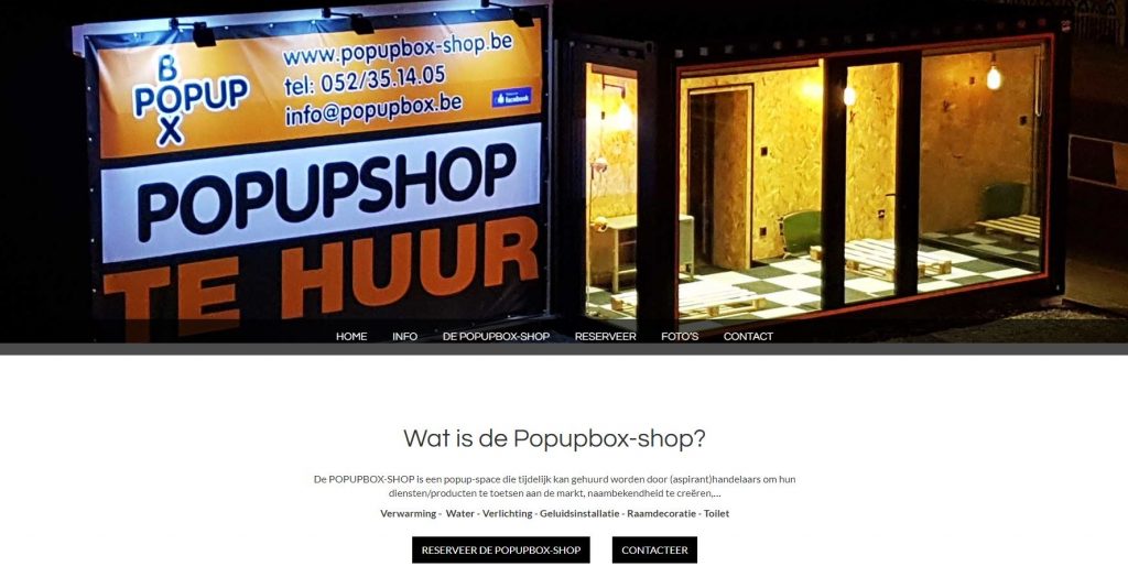 popup box opwijk