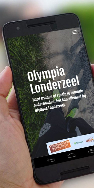 Olympia Londerzeel – Responsive webdesign