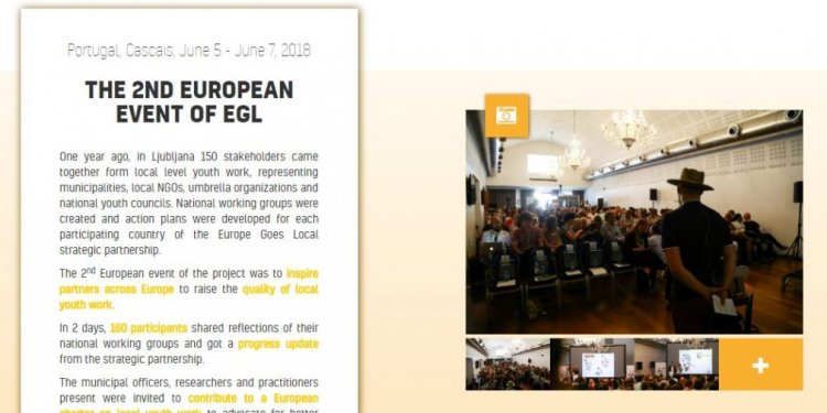Webdesign europegoeslocal extra website